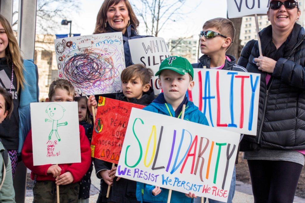 Womens' March at Philadelphia 2018